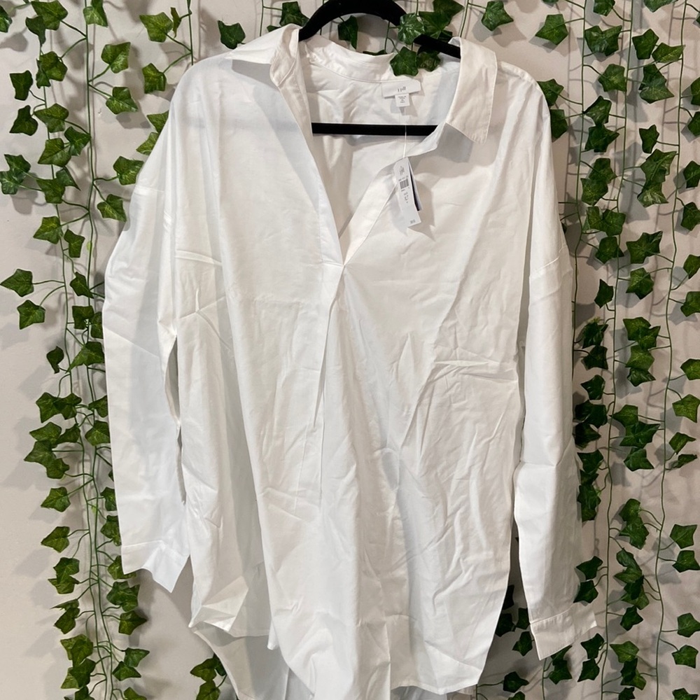 J Jill button down